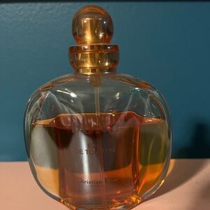 Christian Dior-Dune perfume, 3.4 fl oz, 2/3 full.
